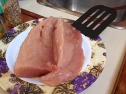 Just caught fresh albacore tuna ready to cook