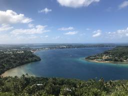 View from the highest point Vava'u. 